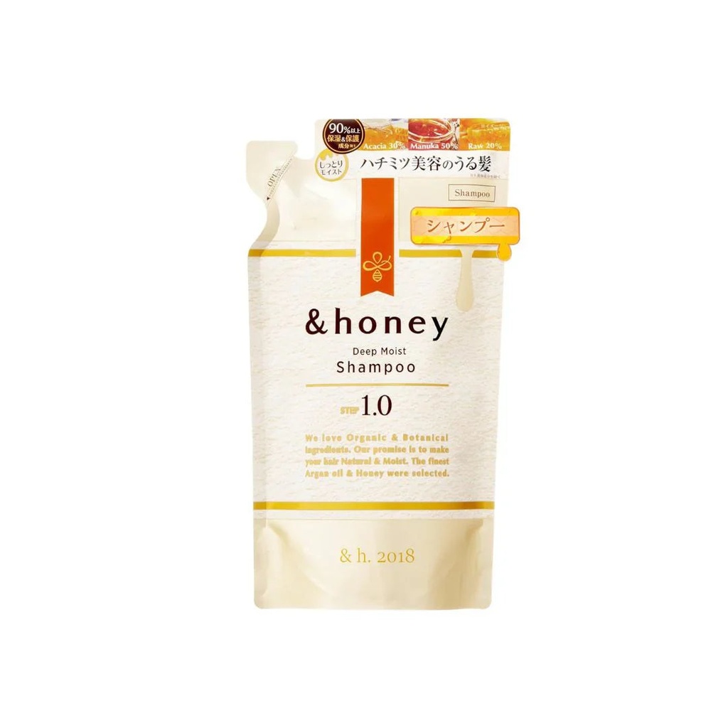[400761] &Honey Deep Moist Shampoo 1.0 - 350ml (Refill)