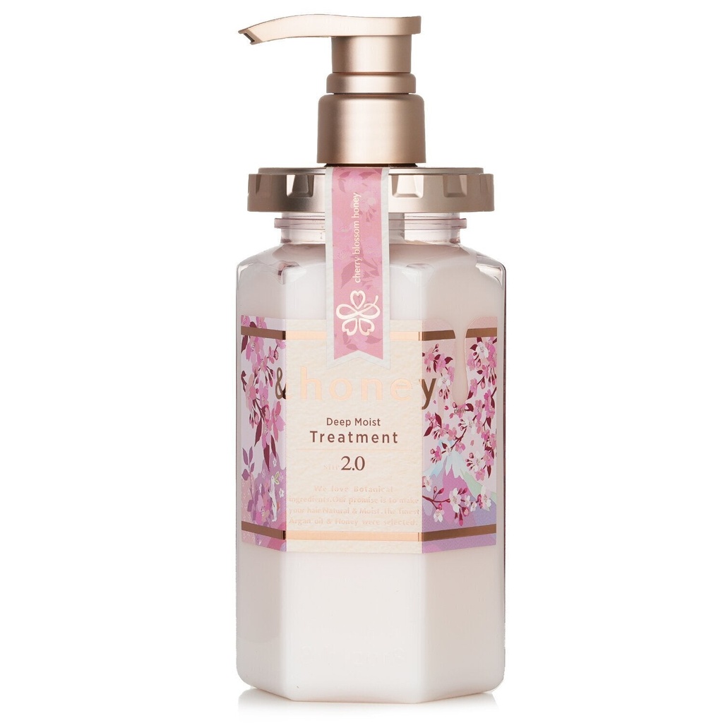 [400776] &honey Deep Moist Cherry Blossom Honey Treatment - 445g